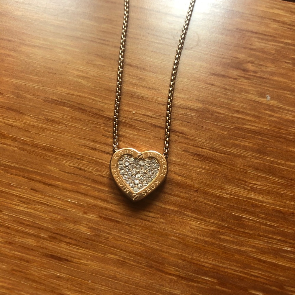 Michael Kors Rose Gold Necklace